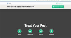 Desktop Screenshot of delawarefootdoctor.com